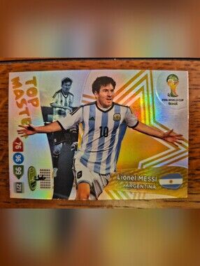 Panini FIFA World Cup Brazil 2014 Trading Card - Lionel Messi